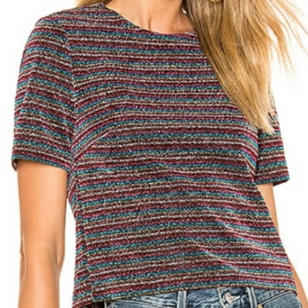 House of Harlow 1960 X Revolve Striped Top XS